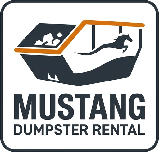 Mustang Dumpster Rental logo